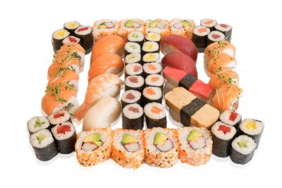 Sushi für zwei (54 stk.)
